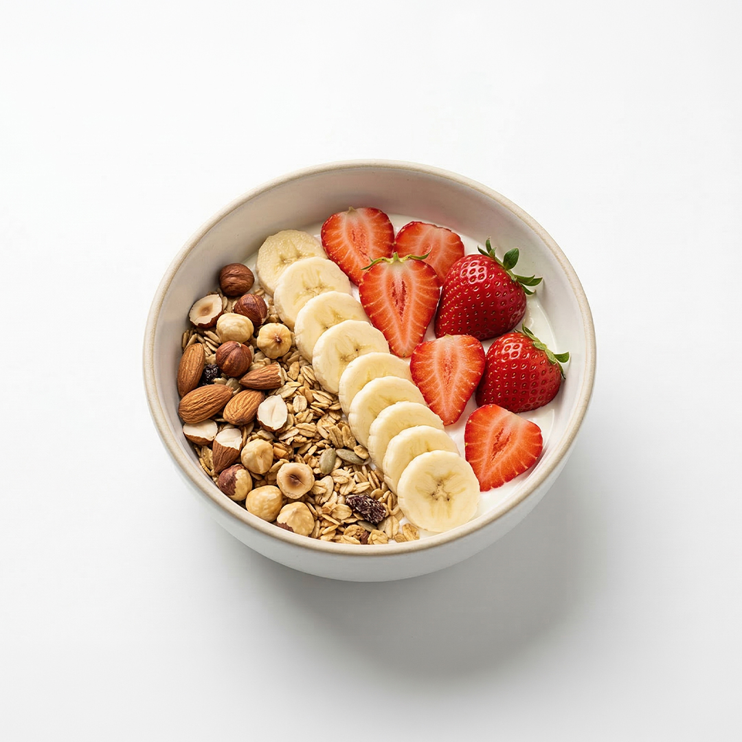 Granola Quark Bowl
